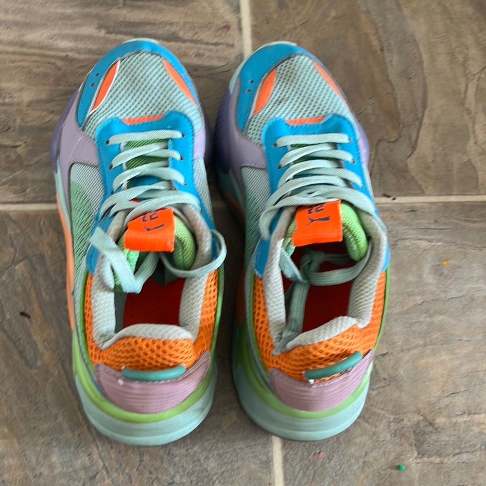 Colorful puma sneaker USA size 7.5 UK size 5